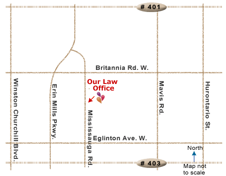 Mississauga legal office location